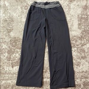 Lululemon Athletica Grey Wide Leg Pants